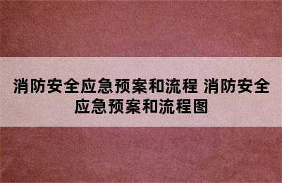 消防安全应急预案和流程 消防安全应急预案和流程图